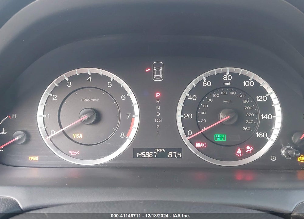 2010 HONDA ACCORD 2.4 LX-S VIN: 1HGCS1B35AA021671