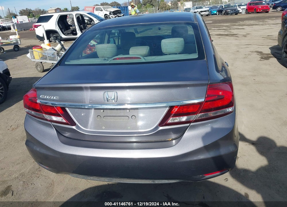 2014 HONDA CIVIC LX VIN: 19XFB2F50EE267043