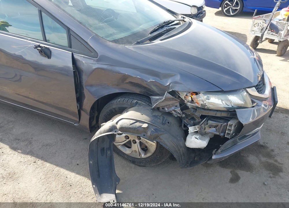 2014 HONDA CIVIC LX VIN: 19XFB2F50EE267043