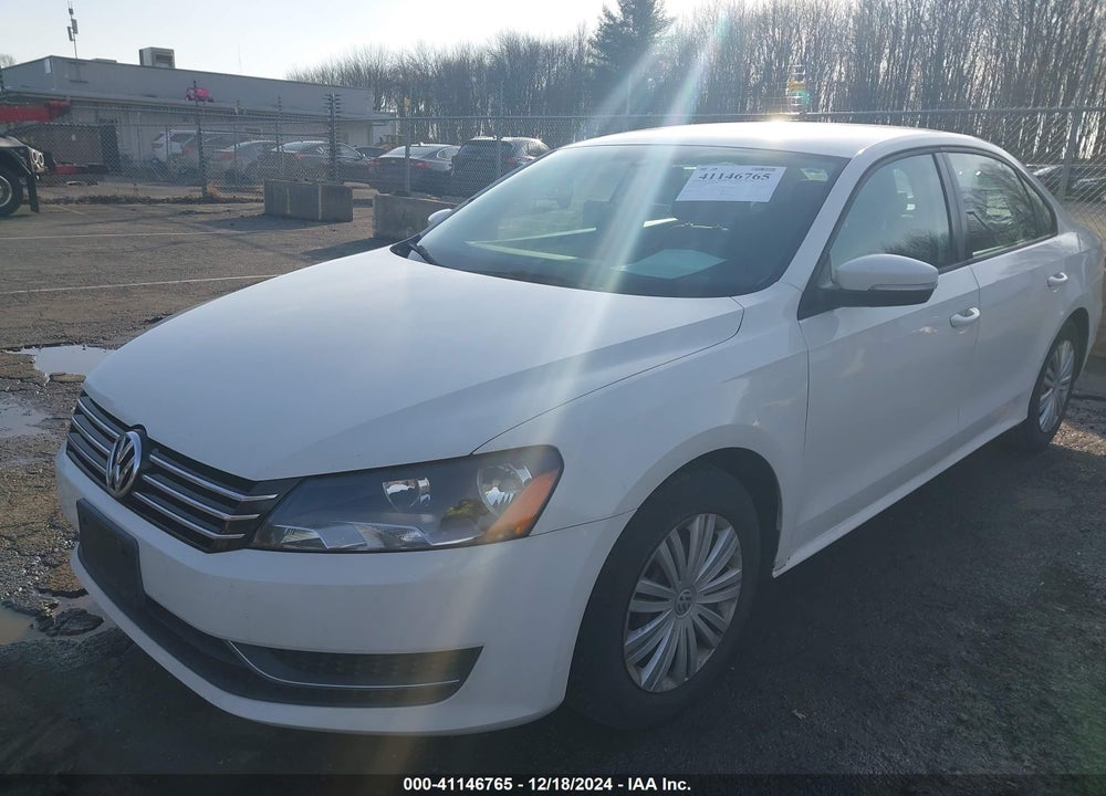 2014 VOLKSWAGEN PASSAT 1.8T S VIN: 1VWAT7A39EC039900