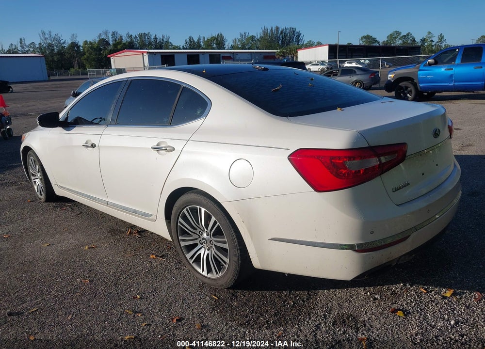 2014 KIA CADENZA PREMIUM VIN: KNALN4D76E5135200