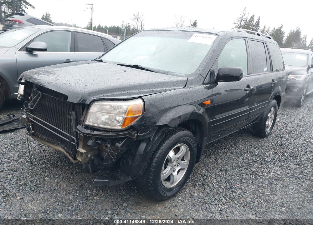 2008 HONDA PILOT EX-L VIN: 5FNYF18778B047256