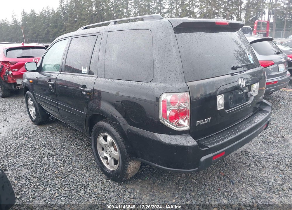 2008 HONDA PILOT EX-L VIN: 5FNYF18778B047256
