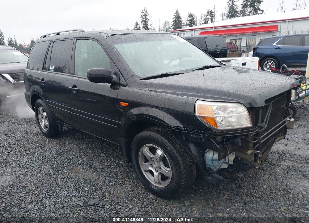 2008 HONDA PILOT EX-L VIN: 5FNYF18778B047256