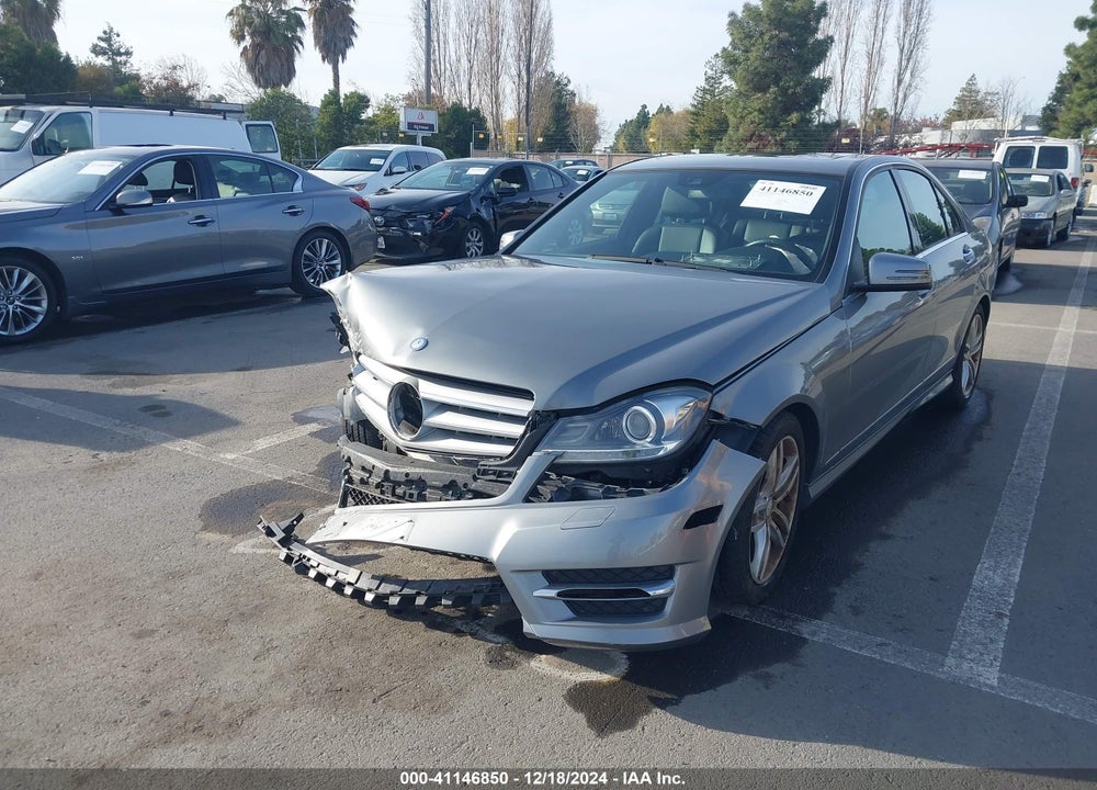 2013 MERCEDES-BENZ C 250 VIN: WDDGF4HB0DA783224