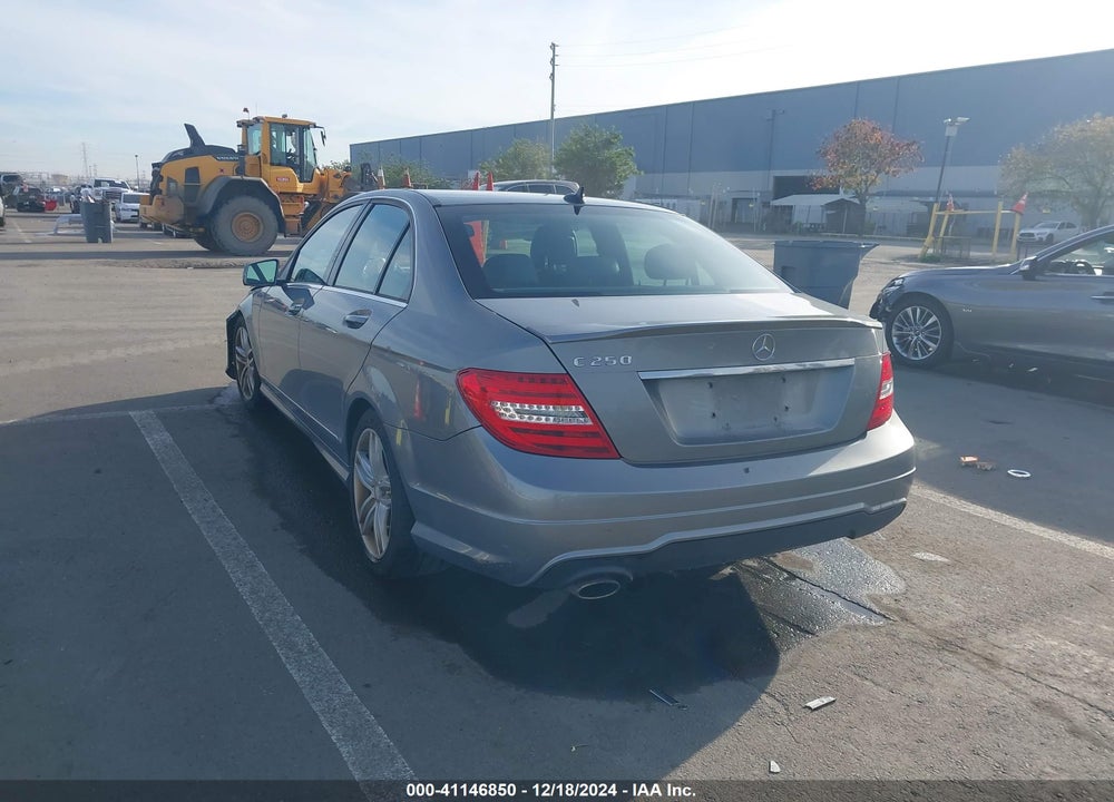 2013 MERCEDES-BENZ C 250 VIN: WDDGF4HB0DA783224