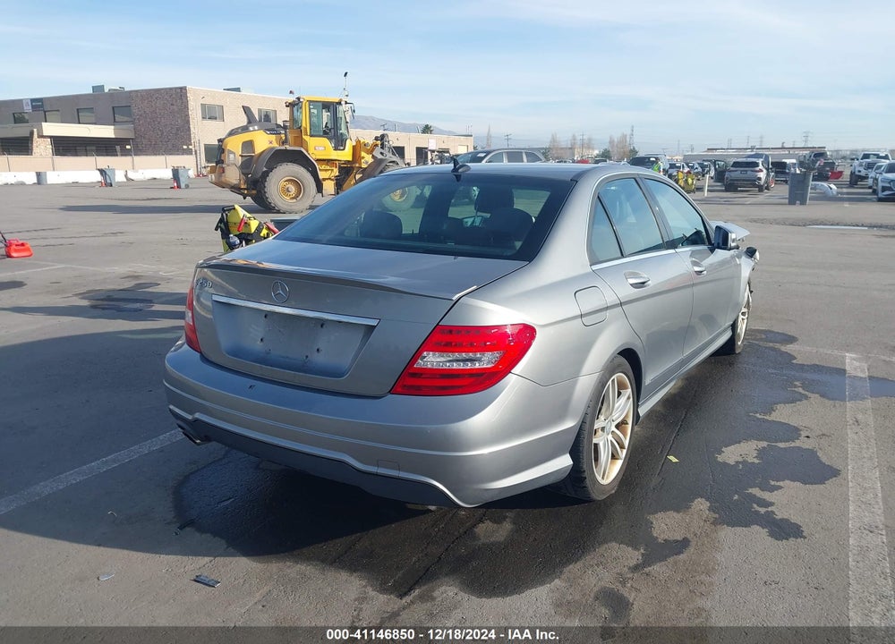 2013 MERCEDES-BENZ C 250 VIN: WDDGF4HB0DA783224