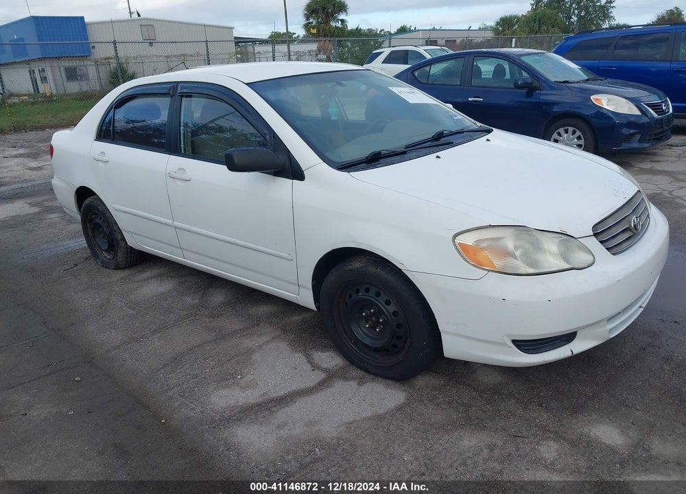2004 TOYOTA COROLLA LE VIN: JTDBR32E342022416