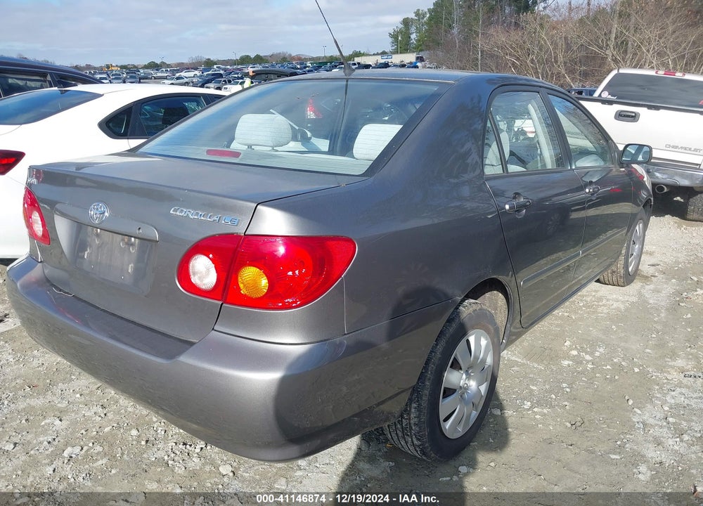 2004 TOYOTA COROLLA LE VIN: 2T1BR32E94C213369