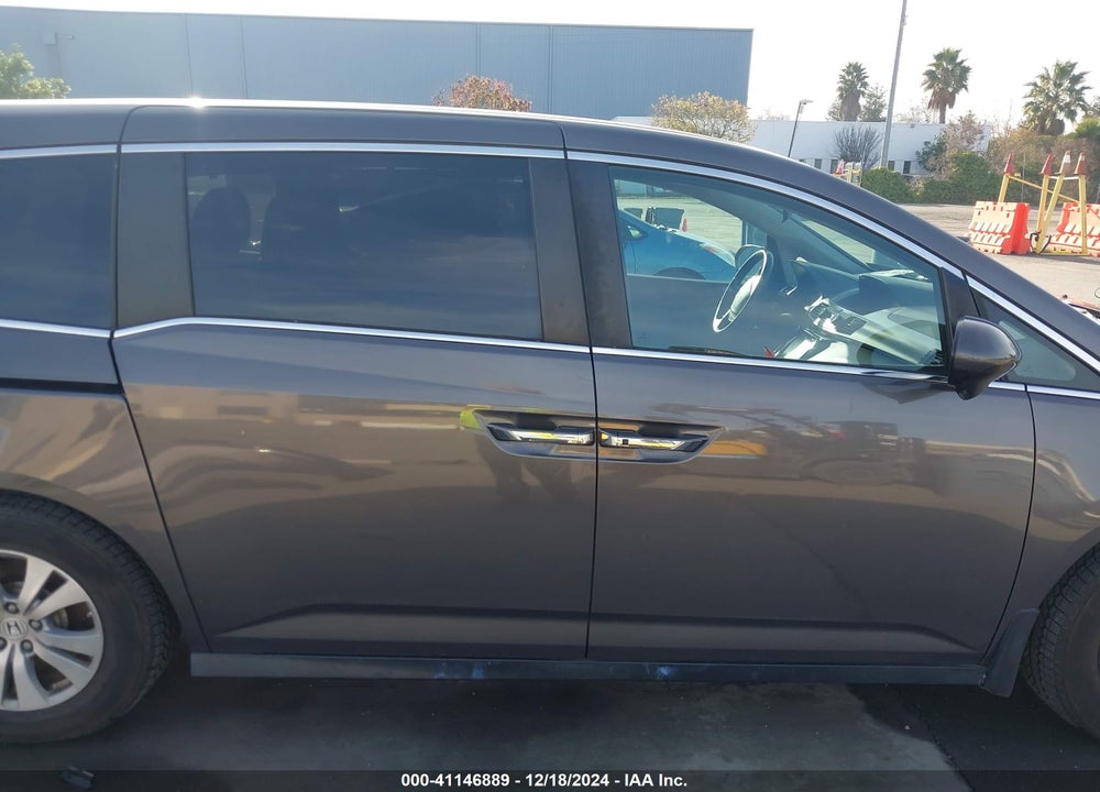 2016 HONDA ODYSSEY SE VIN: 5FNRL5H33GB040157