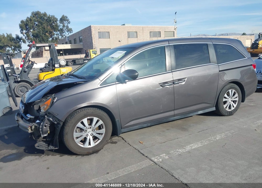 2016 HONDA ODYSSEY SE VIN: 5FNRL5H33GB040157