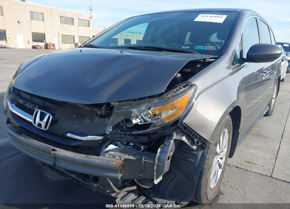 2016 HONDA ODYSSEY SE VIN: 5FNRL5H33GB040157