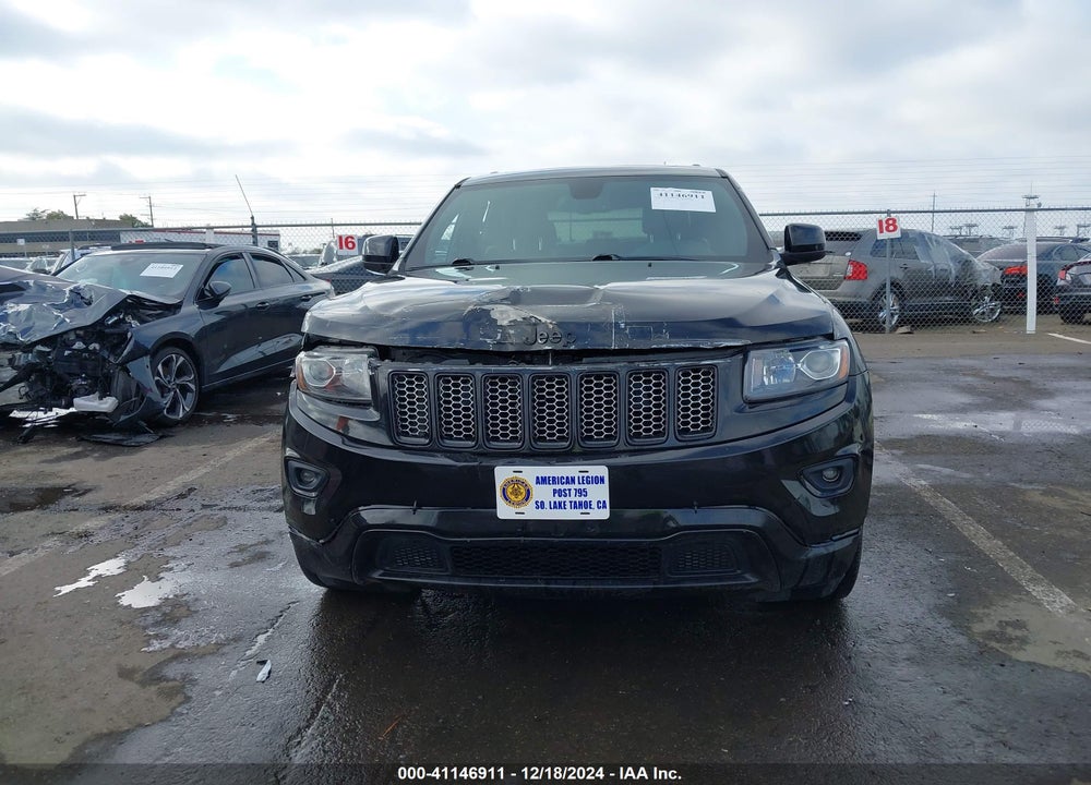 2015 JEEP GRAND CHEROKEE ALTITUDE VIN: 1C4RJEAG0FC668644