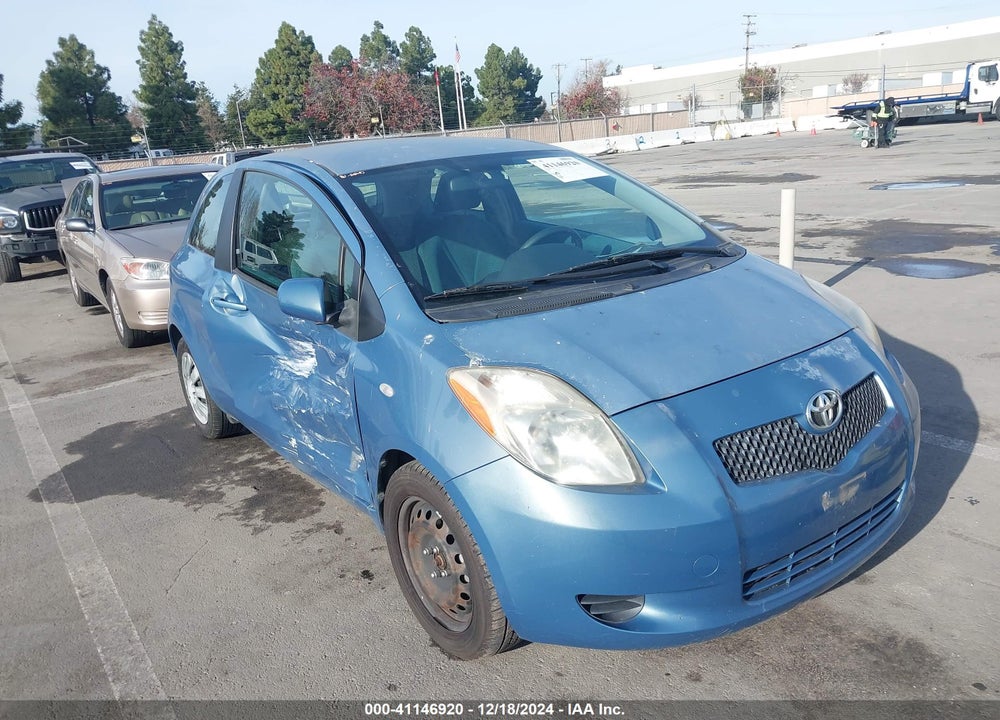 2007 TOYOTA YARIS VIN: JTDJT923075134219