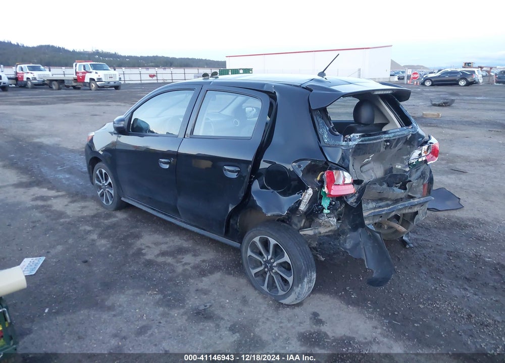 2021 MITSUBISHI MIRAGE SE VIN: ML32AWHJ6MH002254