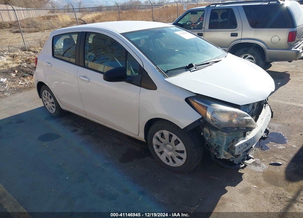 2015 TOYOTA YARIS L VIN: VNKKTUD39FA032872
