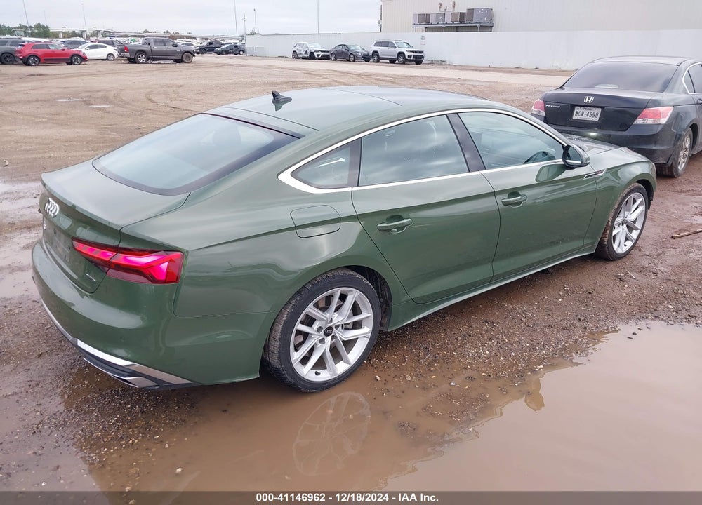2024 AUDI A5 SPORTBACK PREMIUM PLUS 45 TFSI QUATTRO S TRONIC VIN: WAUFACF50RA026520