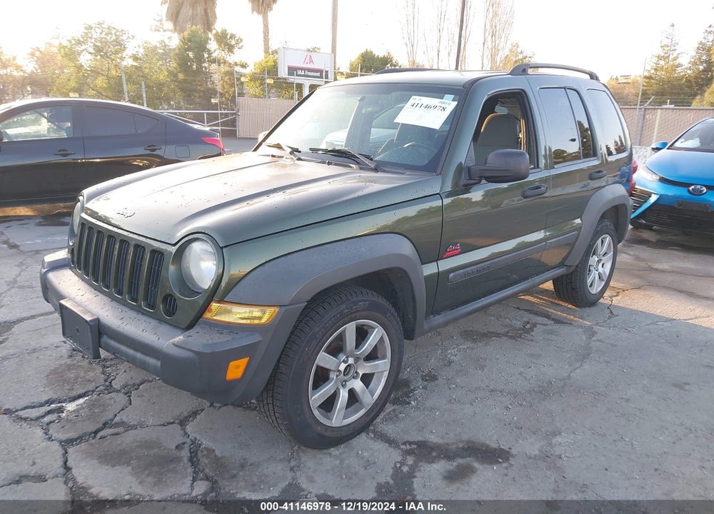 2007 JEEP LIBERTY SPORT VIN: 1J4GK48K67W688853