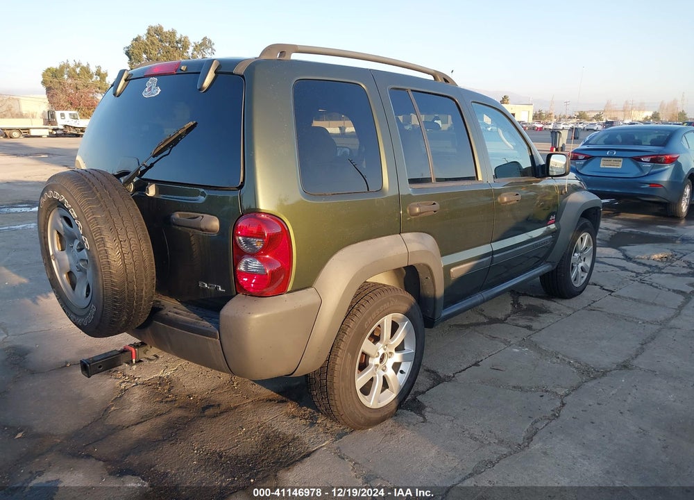2007 JEEP LIBERTY SPORT VIN: 1J4GK48K67W688853