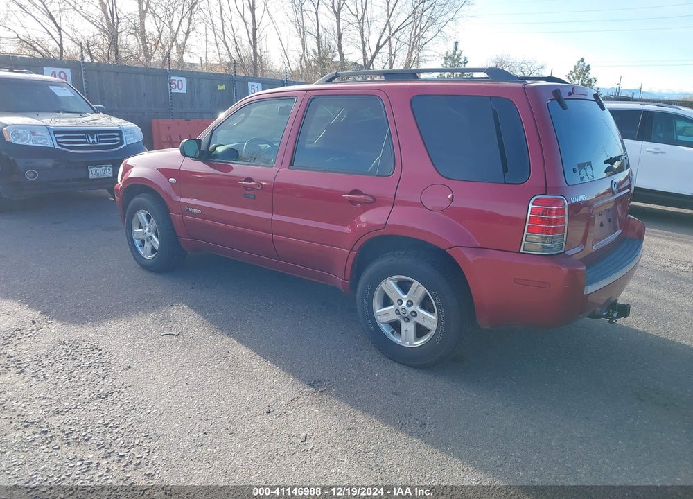 2006 MERCURY MARINER HYBRID VIN: 4M2CU98HX6KJ20492