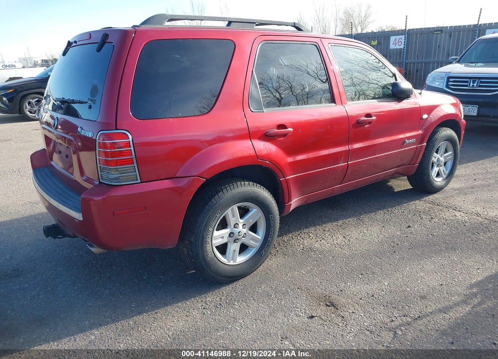 2006 MERCURY MARINER HYBRID VIN: 4M2CU98HX6KJ20492