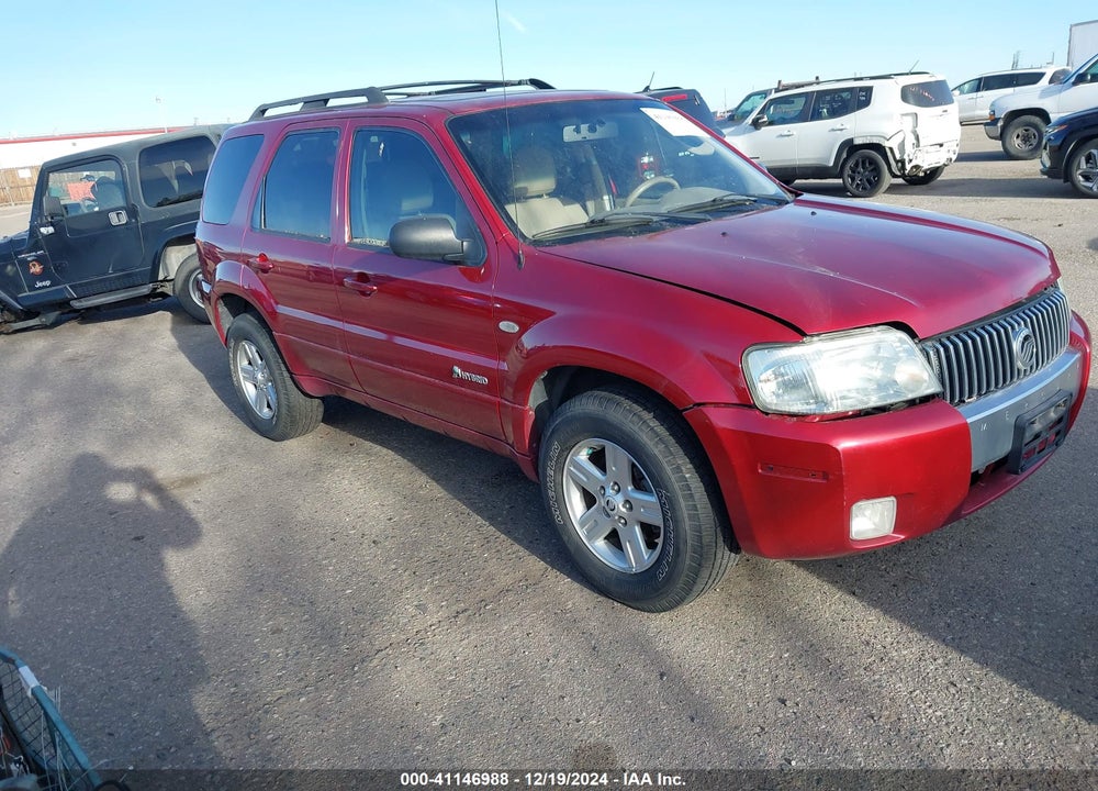 2006 MERCURY MARINER HYBRID VIN: 4M2CU98HX6KJ20492