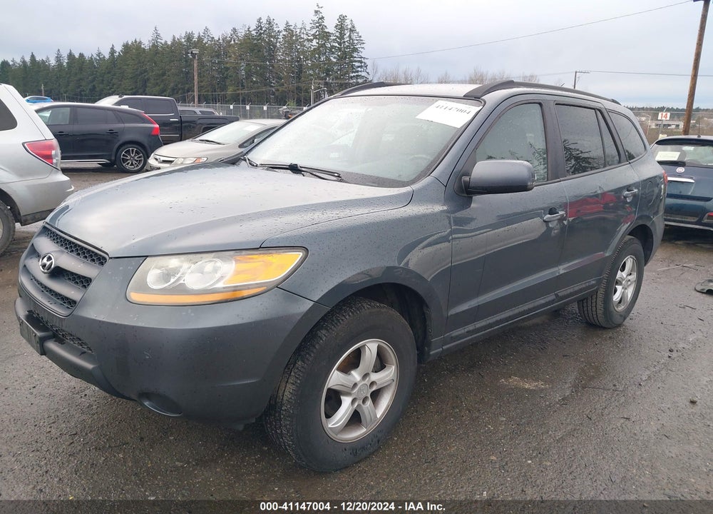 2008 HYUNDAI SANTA FE GLS VIN: 5NMSG13D38H164251