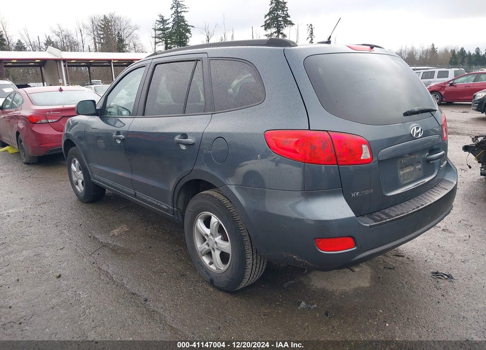 2008 HYUNDAI SANTA FE GLS VIN: 5NMSG13D38H164251