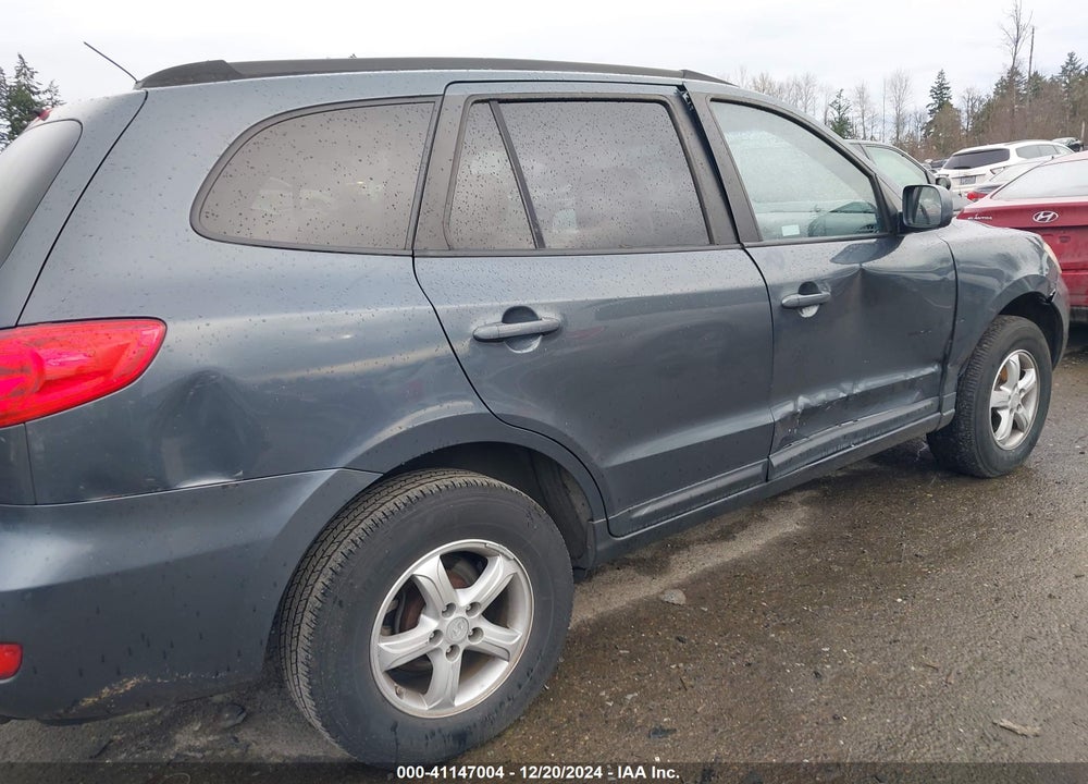 2008 HYUNDAI SANTA FE GLS VIN: 5NMSG13D38H164251