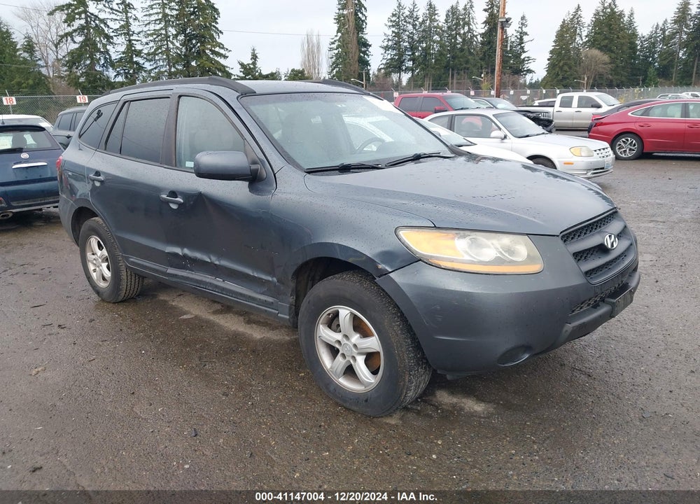 2008 HYUNDAI SANTA FE GLS VIN: 5NMSG13D38H164251