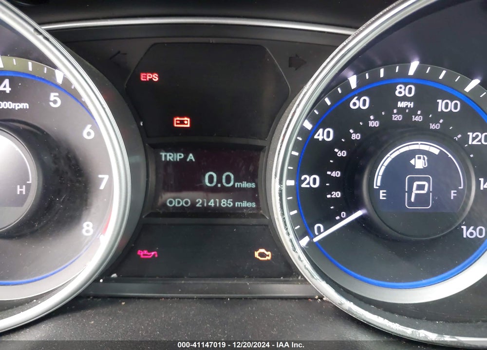 2011 HYUNDAI SONATA GLS VIN: 5NPEB4AC3BH074518
