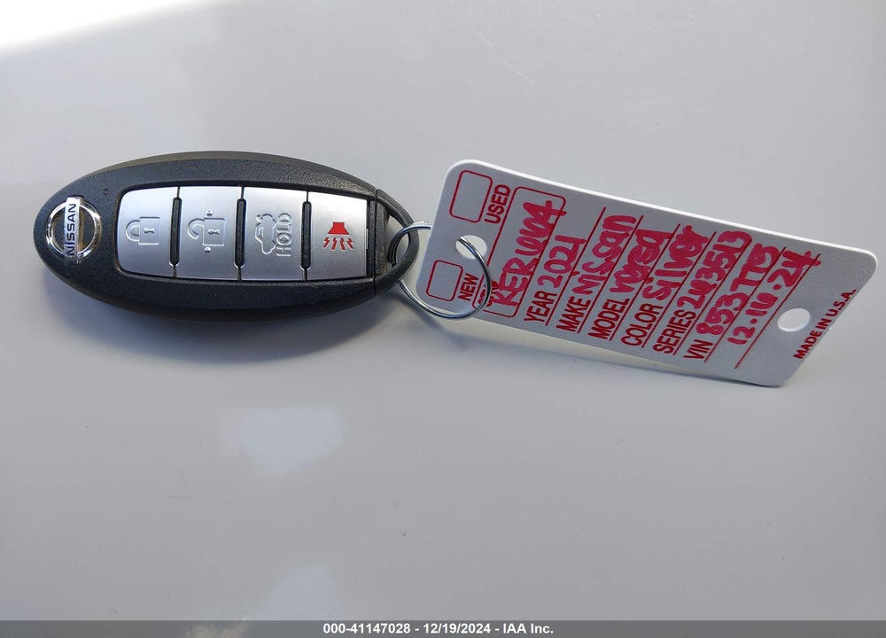 2021 NISSAN VERSA VIN: 3N1CN8EV8ML853775