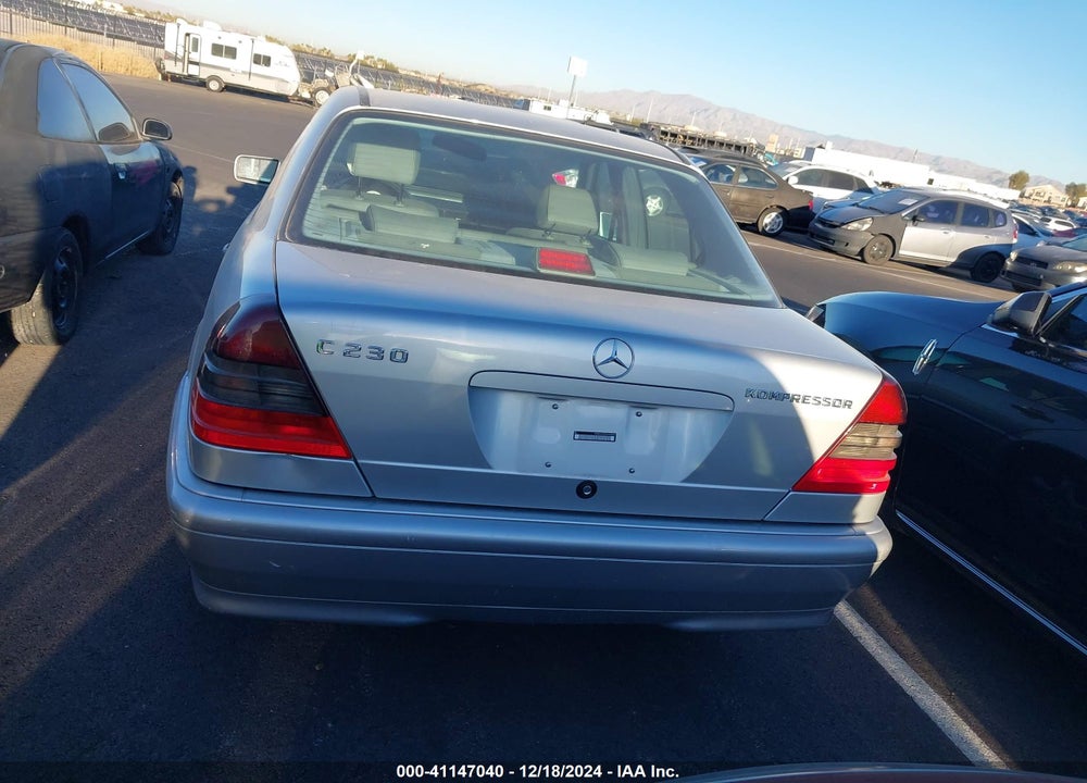 1999 MERCEDES-BENZ C 230 KOMPRESSOR VIN: WDBHA24G0XA689608