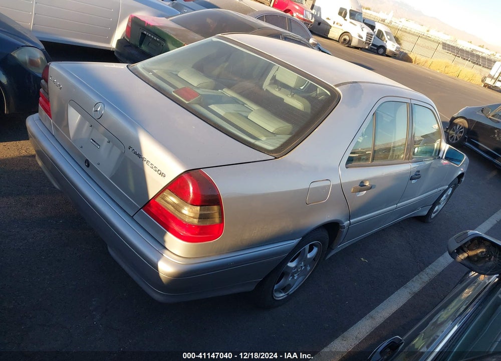 1999 MERCEDES-BENZ C 230 KOMPRESSOR VIN: WDBHA24G0XA689608