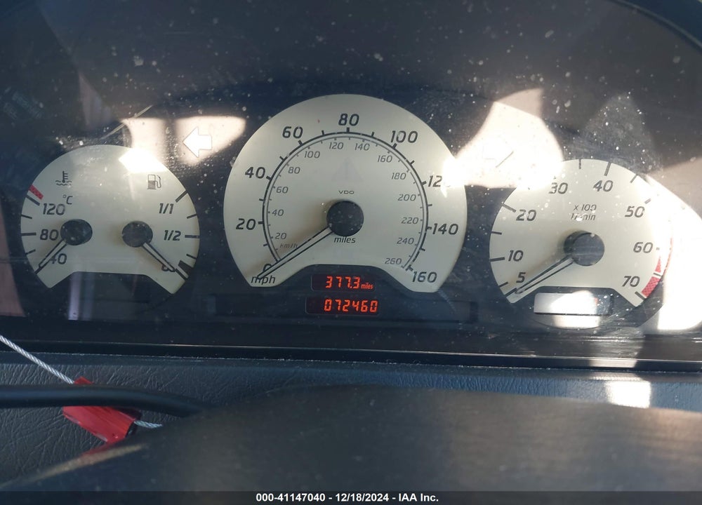 1999 MERCEDES-BENZ C 230 KOMPRESSOR VIN: WDBHA24G0XA689608