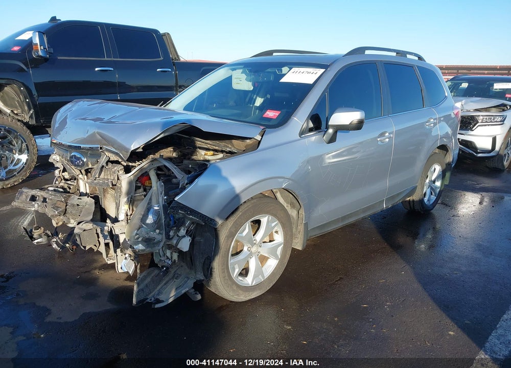 2014 SUBARU FORESTER 2.5I TOURING VIN: JF2SJAPC3EH436864