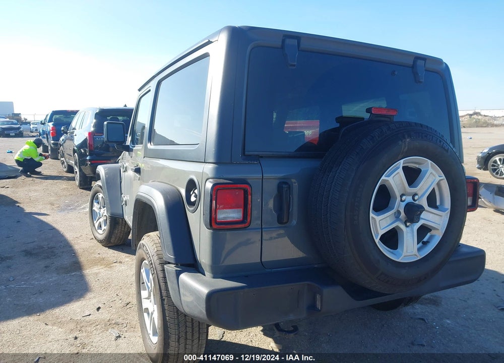 2023 JEEP WRANGLER 2-DOOR SPORT S 4X4 VIN: 1C4HJXAG4PW577870