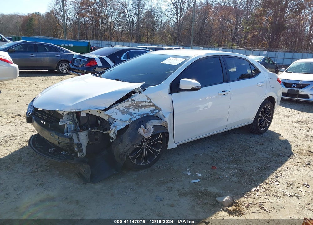 2014 TOYOTA COROLLA VIN: 2T1BURHE0EC144324