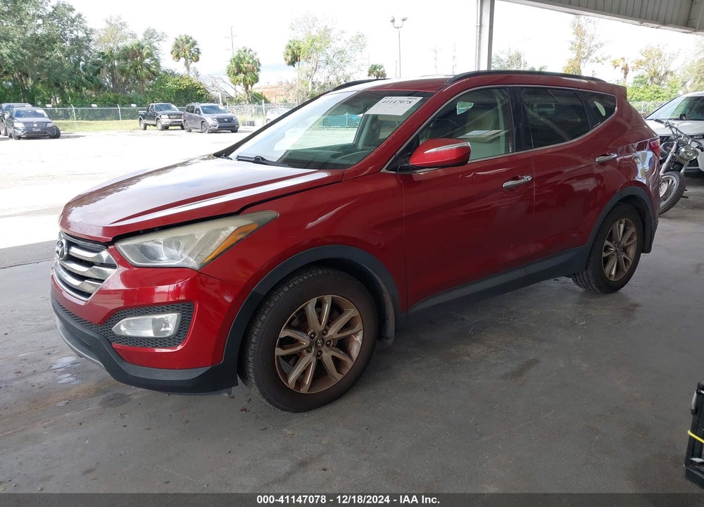 2014 HYUNDAI SANTA FE SPORT 2.0L TURBO VIN: 5XYZU3LA6EG184749