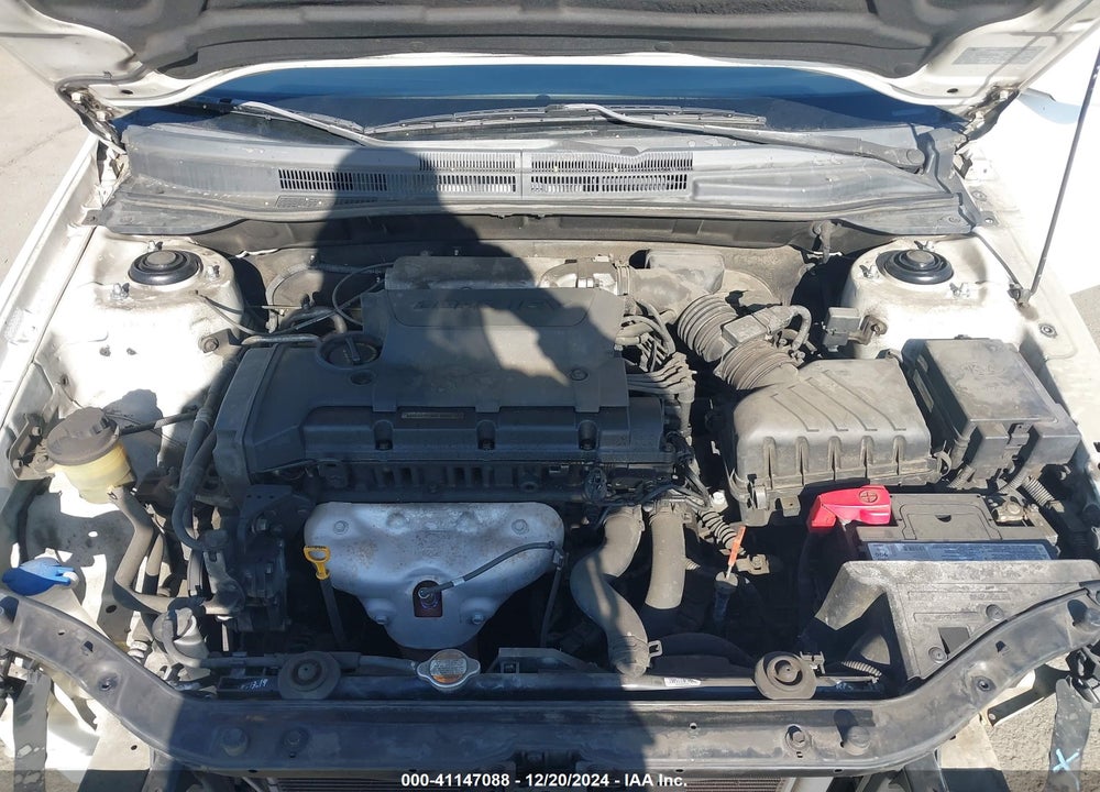2008 KIA SPECTRA EX VIN: KNAFE122085581026