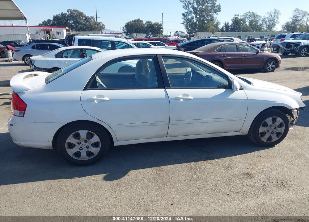 2008 KIA SPECTRA EX VIN: KNAFE122085581026