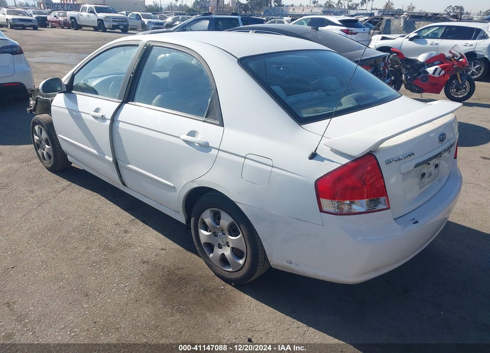2008 KIA SPECTRA EX VIN: KNAFE122085581026