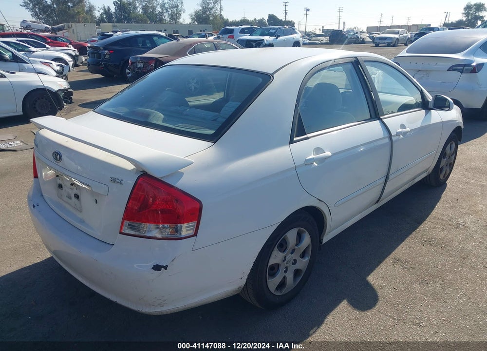2008 KIA SPECTRA EX VIN: KNAFE122085581026