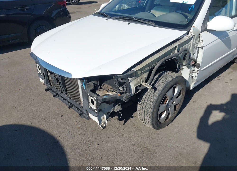 2008 KIA SPECTRA EX VIN: KNAFE122085581026
