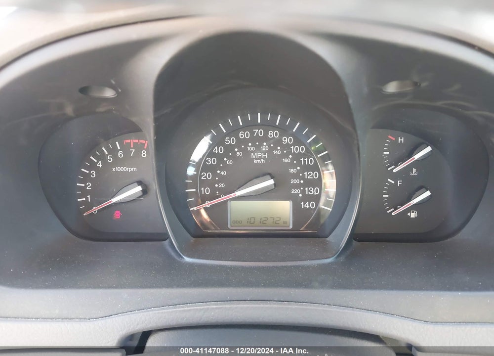 2008 KIA SPECTRA EX VIN: KNAFE122085581026