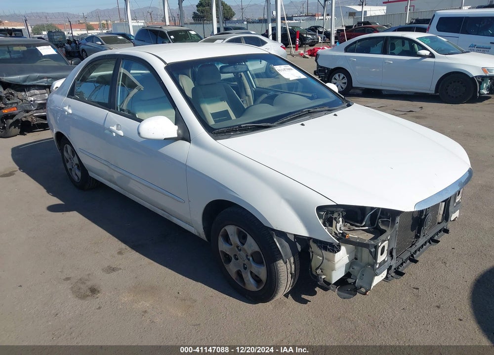2008 KIA SPECTRA EX VIN: KNAFE122085581026