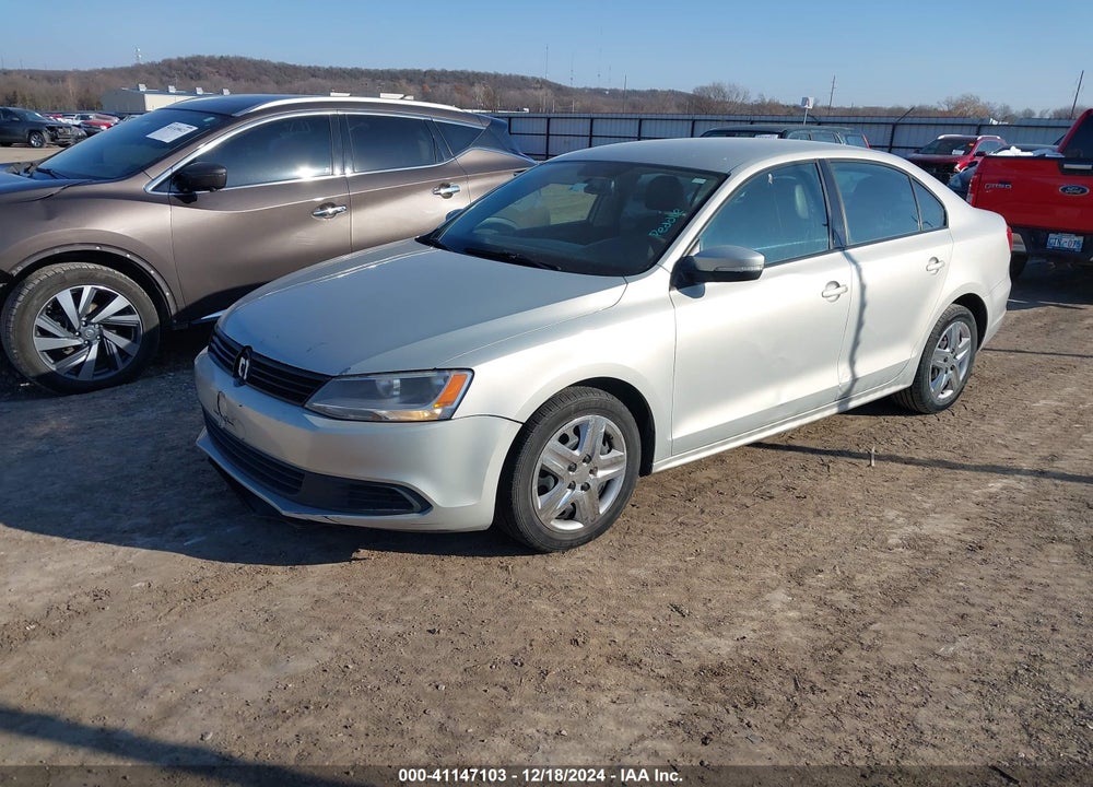 2011 VOLKSWAGEN JETTA VIN: 3VWDX7AJ1BM347024