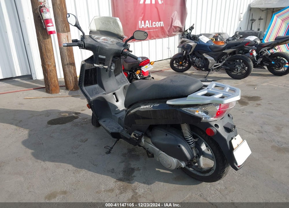 2009 KYMCO USA INC PEOPLE S/250 VIN: RFBD2K2149B190256