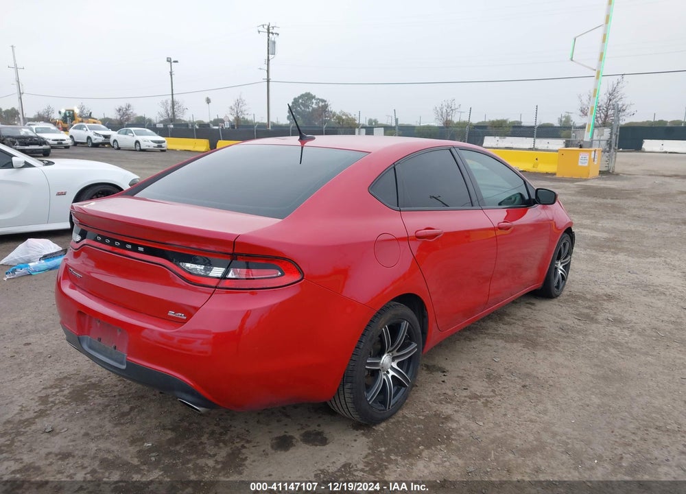 2014 DODGE DART SXT VIN: 1C3CDFBB7ED685346