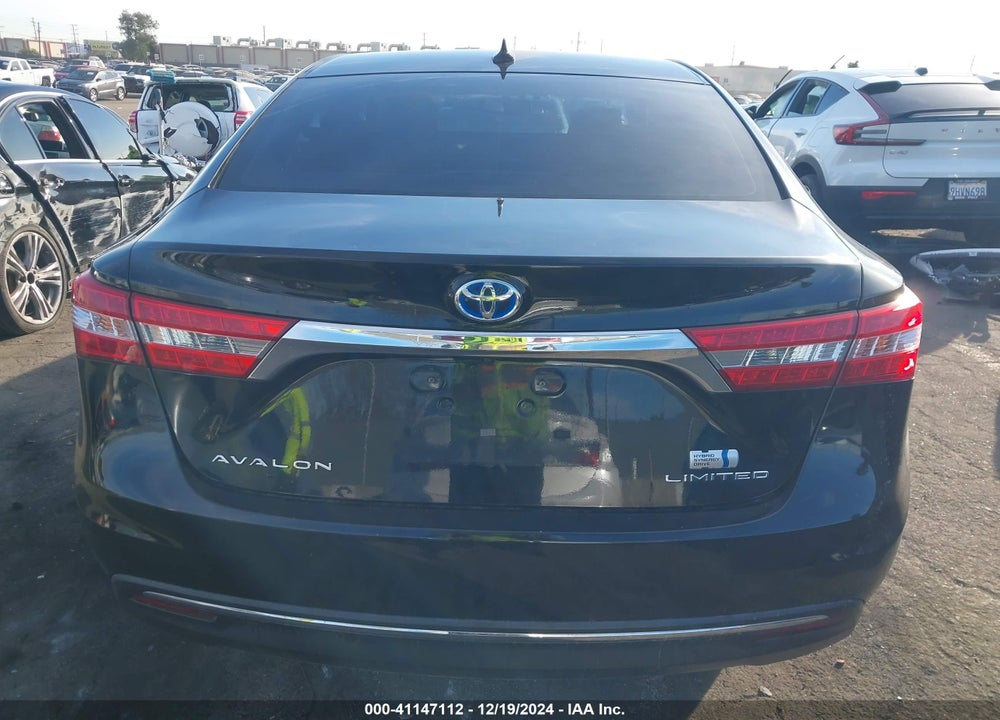 2013 TOYOTA AVALON HYBRID LIMITED VIN: 4T1BD1EB8DU016812